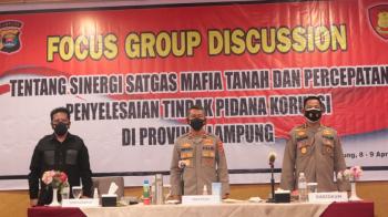 Tingginya Angka Konflik Pertanahan, Polda Lampung Bentuk Satgas Mafia Tanah